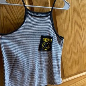 High neck tank top